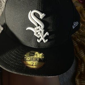 Black sox hat